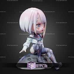 Chibi Lucy Cyberpunk Edgerunners 90mm STL Files