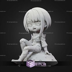 Chibi Lucy Cyberpunk Edgerunners 90mm STL Files