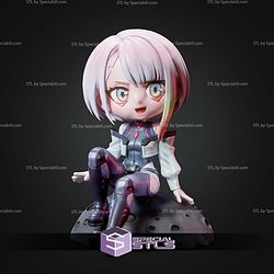 Chibi Lucy Cyberpunk Edgerunners 90mm STL Files
