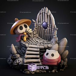 Chibi Sherma Hollow Knight Silksong 76mm STL Files