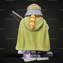 Chibi STL Collection LOTR Gimli with Axe