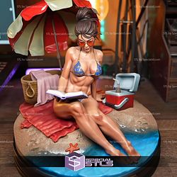 Chun Li Take A Break 1 6 STL Files
