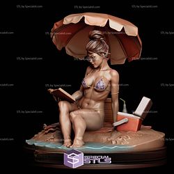 Chun Li Take A Break 1 6 STL Files