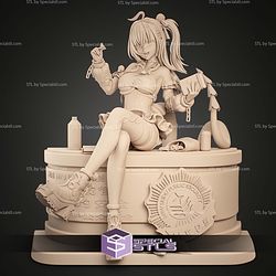 Cissia Zenless Zone Zero Snack Time 154mm STL Files