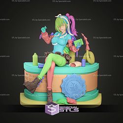 Cissia Zenless Zone Zero Snack Time 154mm STL Files