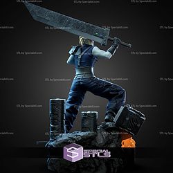 Cloud Strife Final Fantasy Street 1 6 STL Files