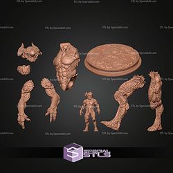 Corben Zoanoid STL Files