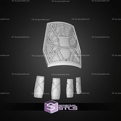 Cosplay Dora Milaje Armor Wakanda Forever STL Files