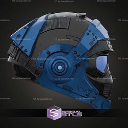 Cosplay STL Files Benjamin Carmine Gears Of War Helmet