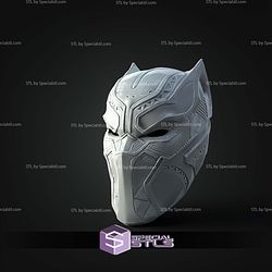 Cosplay STL Files Black Panther First Mask