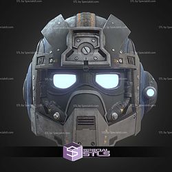 Cosplay STL Files Anthony Carmine Gears Of War Helmet