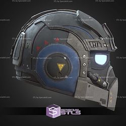 Cosplay STL Files Anthony Carmine Gears Of War Helmet