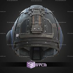 Cosplay STL Files Anthony Carmine Gears Of War Helmet
