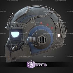 Cosplay STL Files Anthony Carmine Gears Of War Helmet