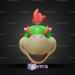 Cosplay STL Files Bowser Jr Helmet