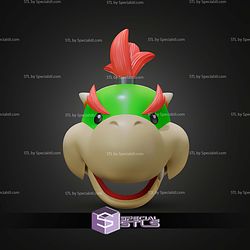 Cosplay STL Files Bowser Jr Helmet