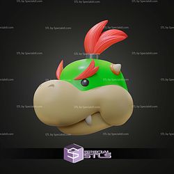 Cosplay STL Files Bowser Jr Helmet