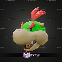 Cosplay STL Files Bowser Jr Helmet