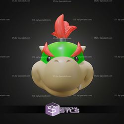 Cosplay STL Files Bowser Jr Helmet