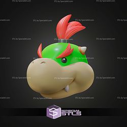 Cosplay STL Files Bowser Jr Helmet