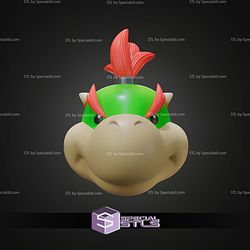 Cosplay STL Files Bowser Jr Helmet