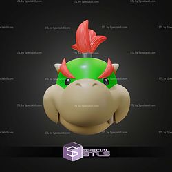 Cosplay STL Files Bowser Jr Helmet