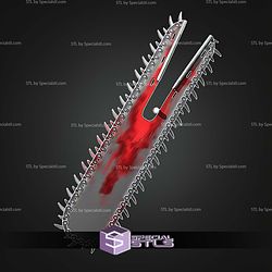 Cosplay STL Files Chainsawman Arms Blades