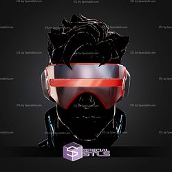 Cosplay STL Files Cyclops Marvel Rivals Visor