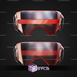 Cosplay STL Files Cyclops Marvel Rivals Visor