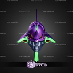 Cosplay STL Files Evangelion 01 Helmet