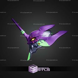 Cosplay STL Files Evangelion 01 Helmet