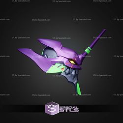 Cosplay STL Files Evangelion 01 Helmet