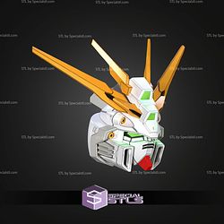 Cosplay STL Files God Gundam Helmet