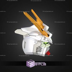 Cosplay STL Files God Gundam Helmet