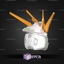 Cosplay STL Files God Gundam Helmet