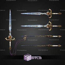 Cosplay STL Files God of War Laufey Sword