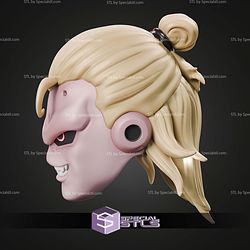 Cosplay STL Files Haaland Buu Helmet