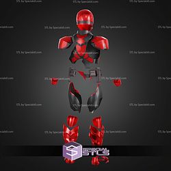 Cosplay STL Files Immortal Red Hood Costume