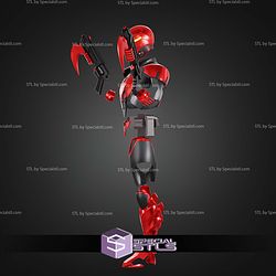 Cosplay STL Files Immortal Red Hood Costume