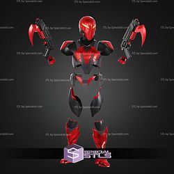 Cosplay STL Files Immortal Red Hood Costume