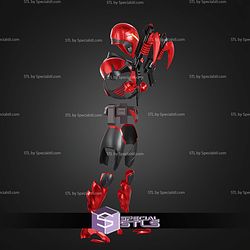 Cosplay STL Files Immortal Red Hood Costume
