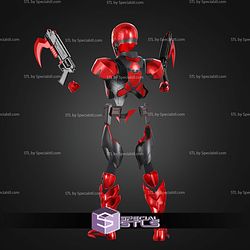 Cosplay STL Files Immortal Red Hood Costume
