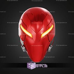 Cosplay STL Files Immortal Red Hood Helmet