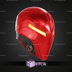 Cosplay STL Files Immortal Red Hood Helmet