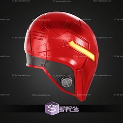 Cosplay STL Files Immortal Red Hood Helmet