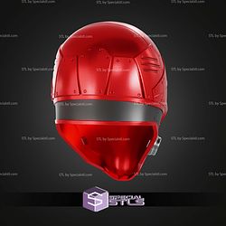 Cosplay STL Files Immortal Red Hood Helmet