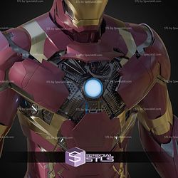 Cosplay STL Files Iron Man Mk 46 47 Full Suit Motorized
