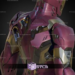 Cosplay STL Files Iron Man Mk 46 47 Full Suit Motorized