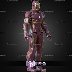 Cosplay STL Files Iron Man Mk 46 47 Full Suit Motorized