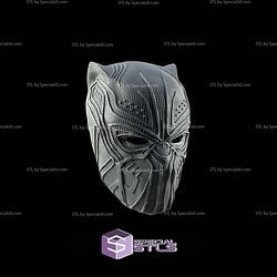 Cosplay STL Files Killmonger Golden Jaguar Mask